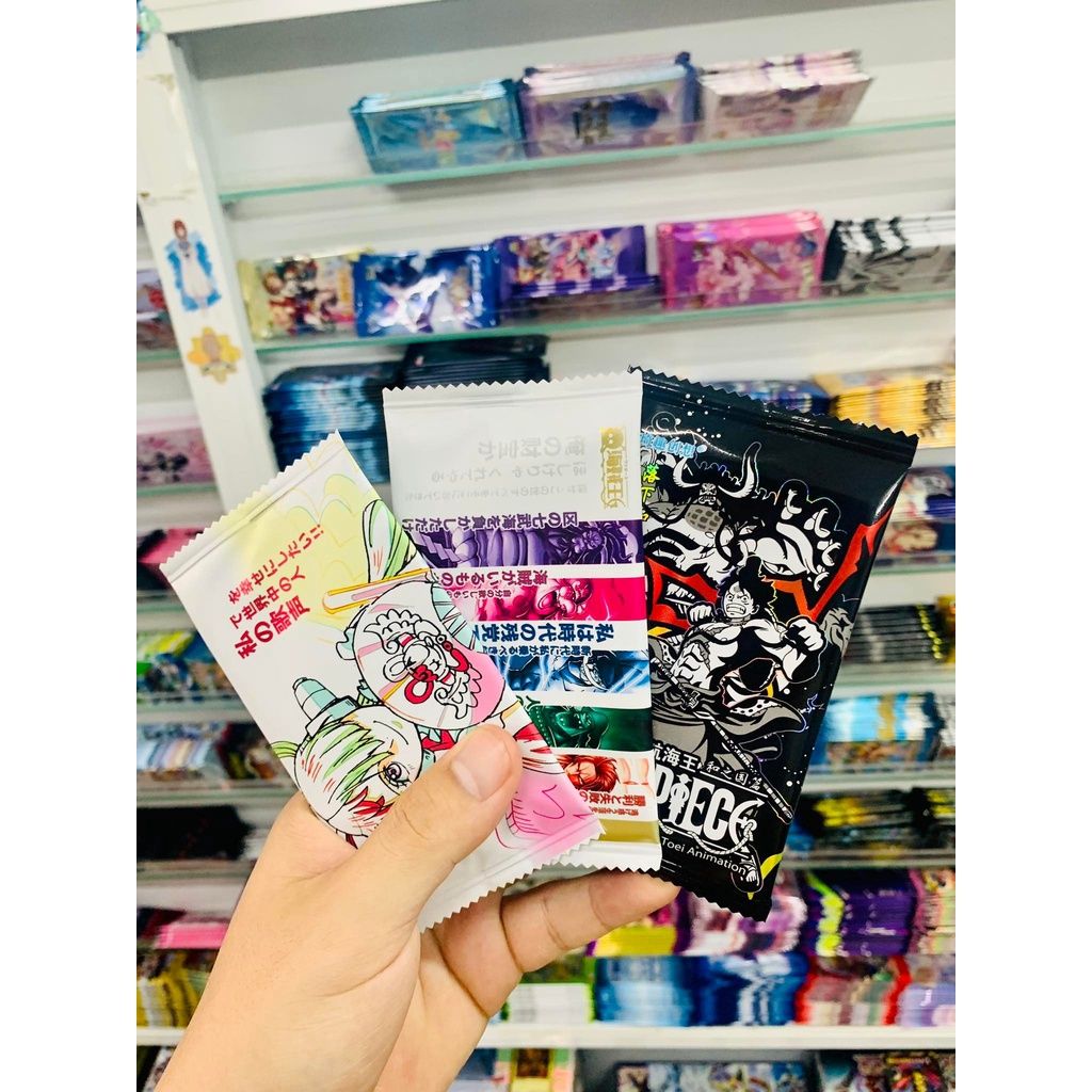 [ hỏa tốc hcm ][ Vũ Trí Ba ] [Mua 5 tặng 1] Tổng hợp Set 5 ảnh thẻ nhân phẩm Anime One Piece ngẫu nhiên chibi xinh xắn