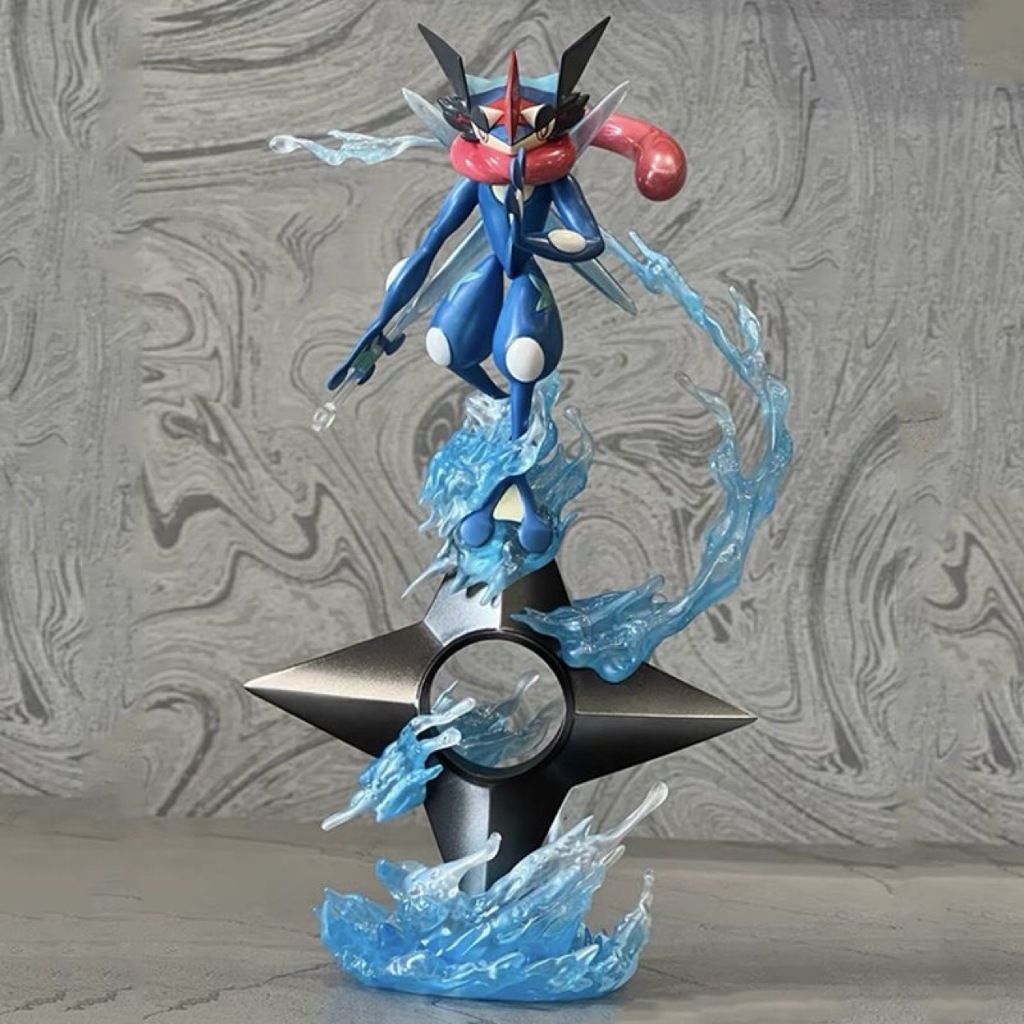 Full Box 18cm Mega Ash Greninja [ Hỏa tốc HCM ][ Hàng sẵn ] Mô hình pokemon - Ếch Ninja Mega