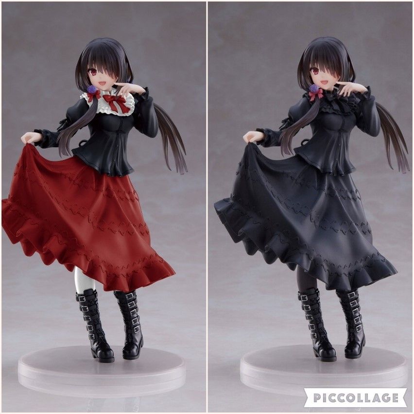 18cm full box [ Hỏa tốc HCM ] [ Vũ Trí Ba ] Mô hình nhân vật Kurumi Tokisaki Váy Đen - Shifuku Ver