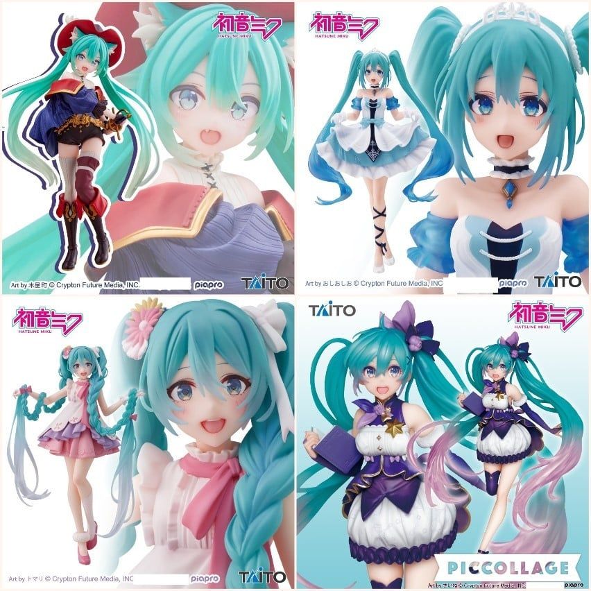 19cm Full Box [ hỏa tốc hcm ] Mô hình nhân vật Vocaloid - Hatsune Miku - Nagagutsu o Haita Neko
