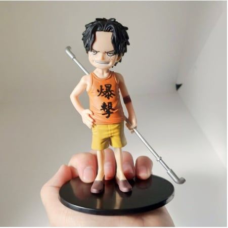 [ hỏa tốc hcm ][ Vũ Trí Ba ] Mô hình nhân vật Ace Sanji Sabo Zoro Luffy - One Piece