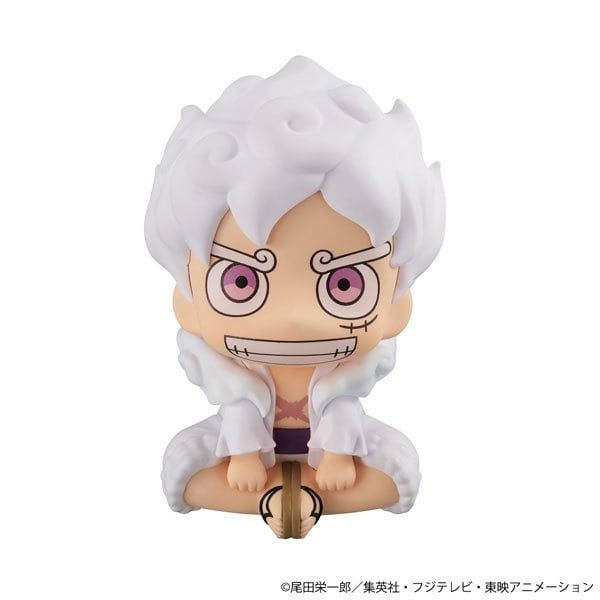 12cm [ Hỏa tốc ][ Vũ Trí Ba ] Mô hình LOOKUP nhân vật One Piece - Monkey D. Luffy Gear 5