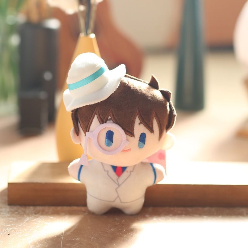 12cm [ hỏa tốc hcm ][ Vũ Trí Ba ] Móc khóa góc bông Thám tử lừng danh Conan
