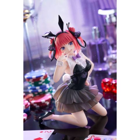 FULL BOX 16cm [ hỏa tốc hcm ][ Vũ Trí Ba ] Mô hình nhân vật Gotoubun no Hanayome - Nakano Nino - Bunny Ver