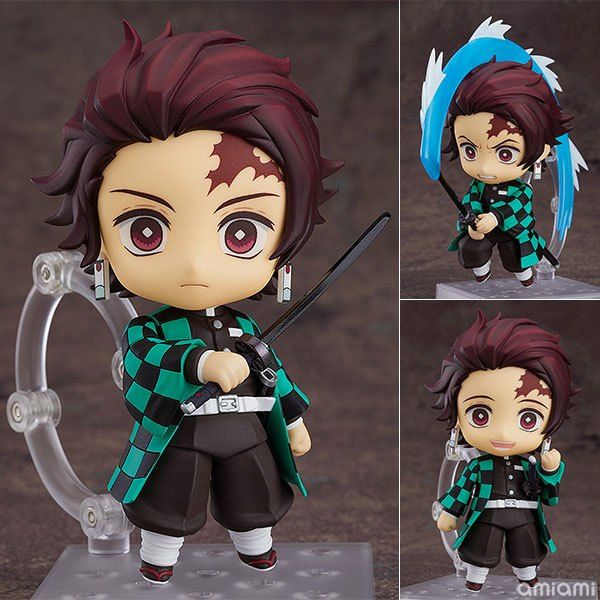 12cm FuLL BoX [ Vũ Trí Ba ] Mô Hình Nendoroid Demon Slayer: Kimetsu no Yaiba Tanjiro Kamado