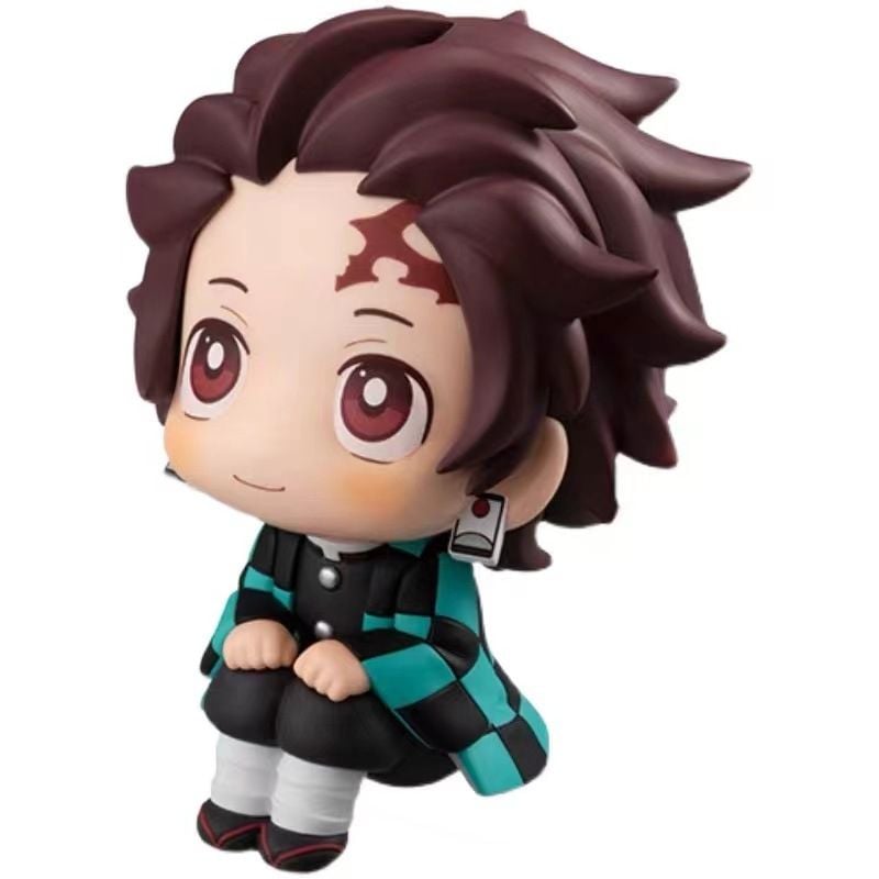 mua 5 tặng 1 [ hỏa tốc hcm ] Mô hình lookup Kimetsu No Yaiba figure Chibi Demon Slayer Tanjiro Nezuko inosuke rengoku