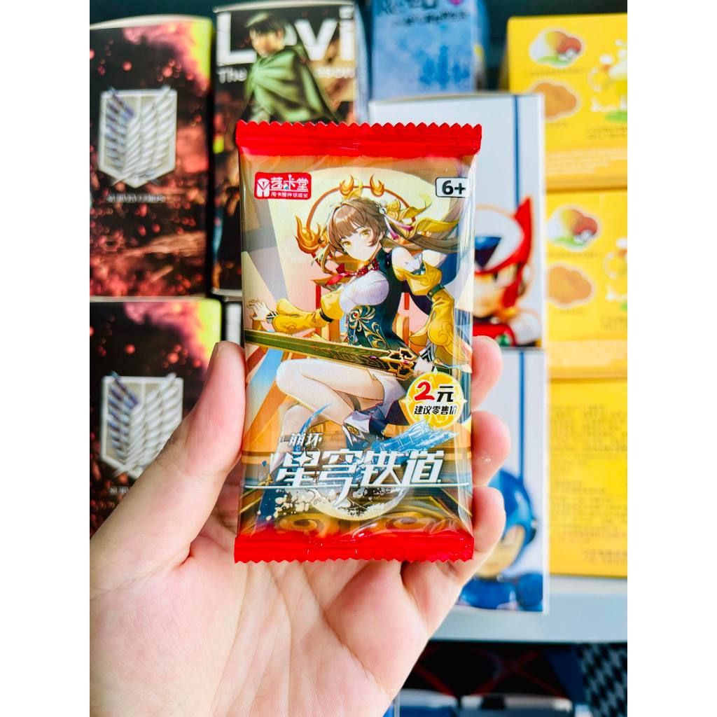 [ hỏa tốc hcm ][ Vũ Trí Ba ] [Mua 5 tặng 1] Set 5 ảnh thẻ nhân phẩm Anime Honkai Star Rail ngẫu nhiên card