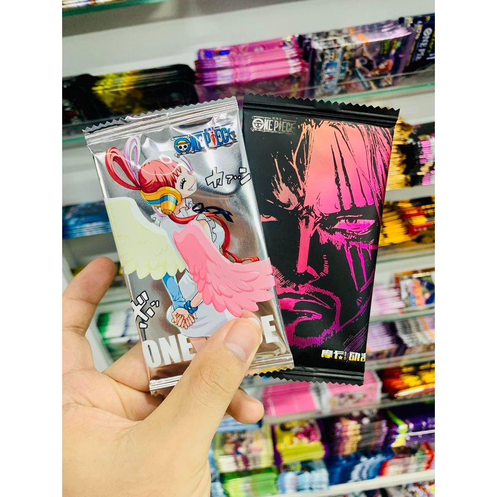 [ Vũ Trí Ba ] Pack đặc biệt 1 thẻ nhân phẩm Anime One Piece ngẫu nhiên chibi xinh xắn