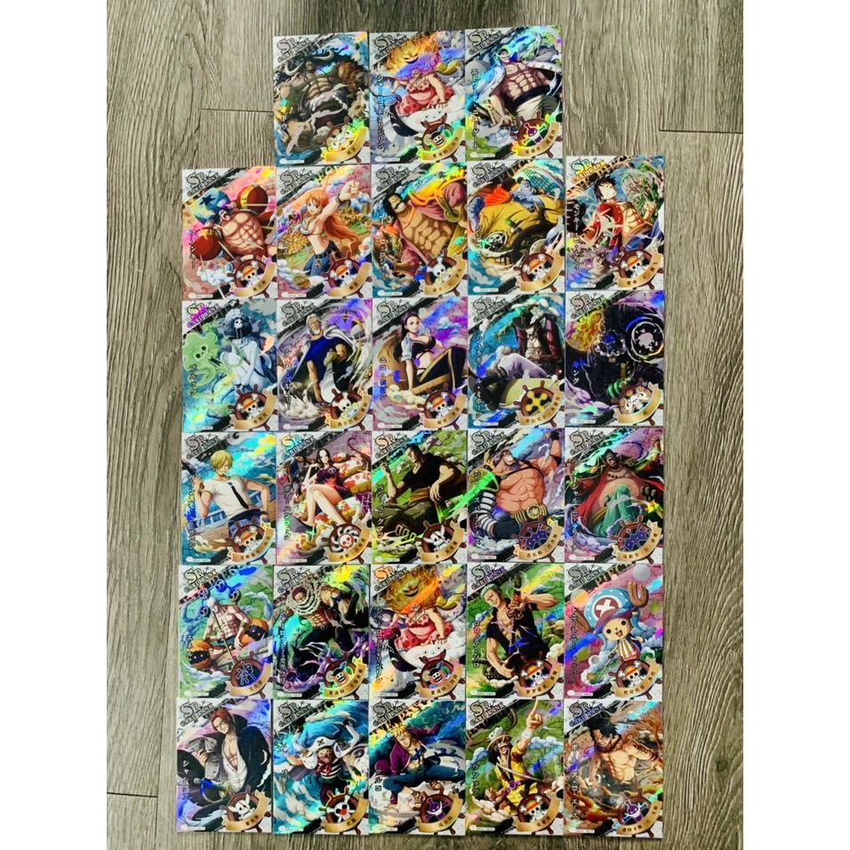 Thẻ lẻ đặc biệt One Piece Flim Red độ hiếm cao SSR Bạc,SSR Vàng,thẻ kim loại,mạ vàng