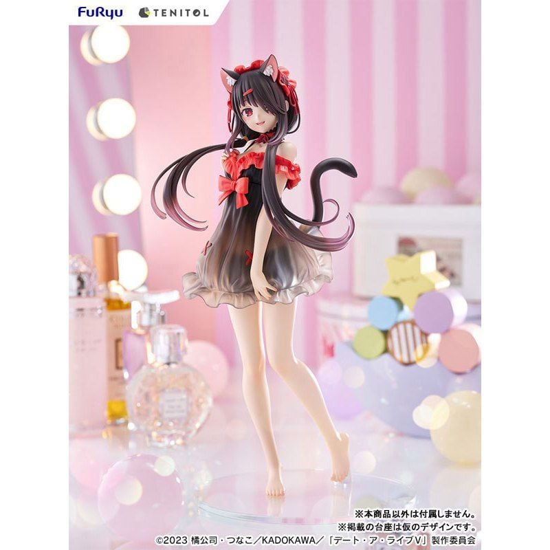 20cm [ Hỏa tốc HCM ] Mô hình nhân vật Date A Live V TENITOL TALL - Kurumi Tokisaki đồ ngủ