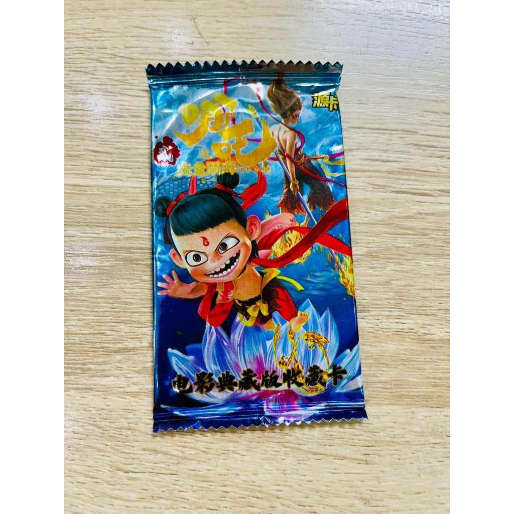 [ hỏa tốc hcm ][ Vũ Trí Ba ] [Mua 5 tặng 1] Set 5 ảnh thẻ nhân phẩm NaTra set 3 thẻ cứng phim hoạt hình Na Tra