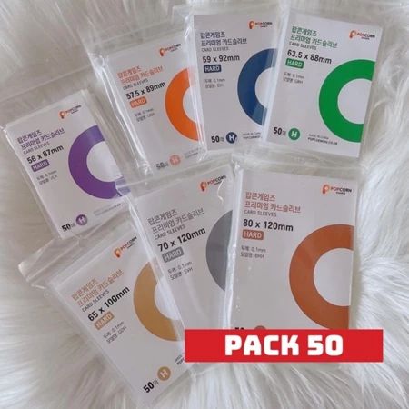 CÓ VIDEO [ Hỏa tốc HCM ] Bọc thẻ Sleeve bảo vệ popcorn Card Idol, Ảnh lưu niệm tránh bị hỏng xước bay màu Set 50/Gói