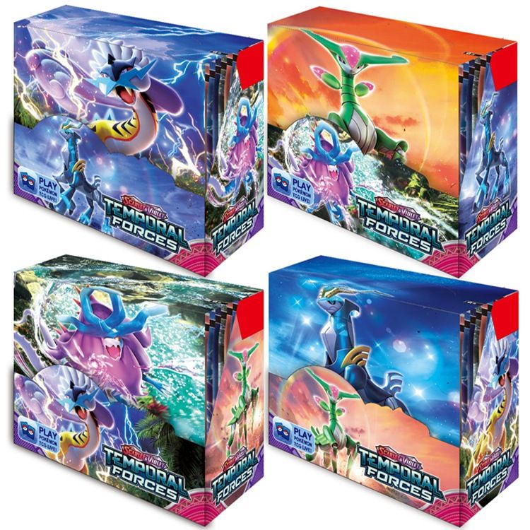 Tặng 10 THẺ NĂNG LƯỢNG [ hỏa tốc HCM ] Hộp 360 thẻ Pokemon Temporal Forces Cao Cấp Siêu Đẹp