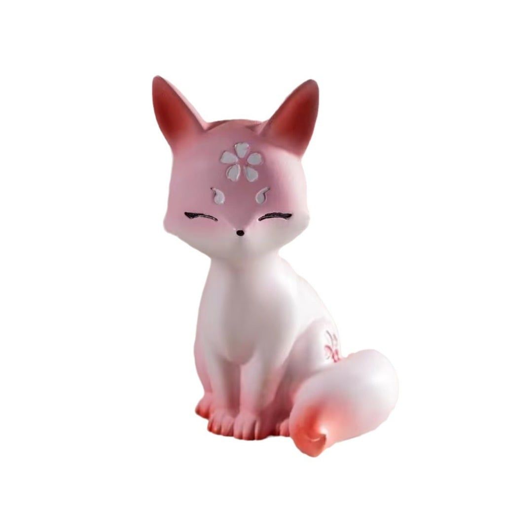 [ hỏa tốc hcm ][ Vũ Trí Ba ] Mô hình con cáo Genshin Impact Yae Miko màu hồng trang trí dễ thương thích hợp làm quà tặng