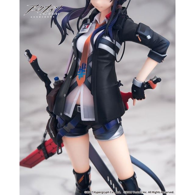 VIDEO Full BOX 27cm [ hỏa tốc hcm ][ Vũ Trí Ba ] Mô hình nhân vật Ch'en Trần Figure - Arknights