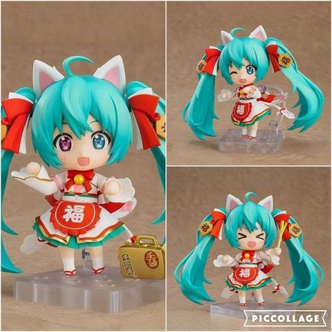12cm FULLBOX [ hỏa tốc hcm ] Mô Hình Nendoroid Hatsune Miku: Maneki Miku Ver.