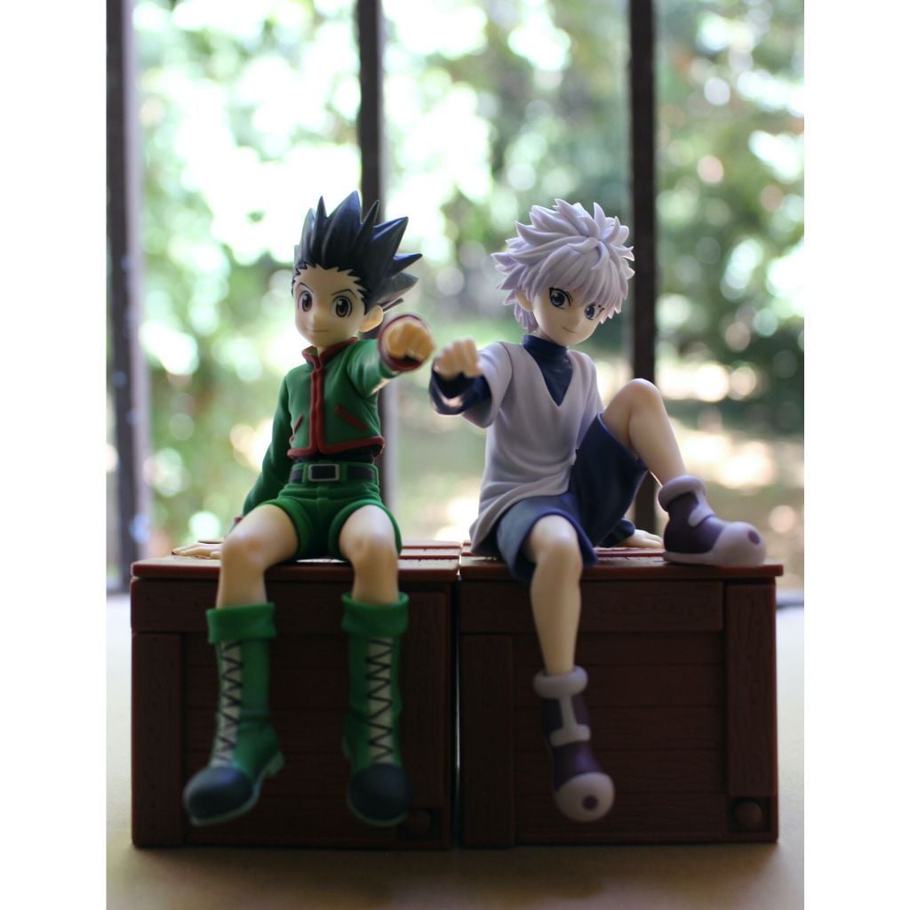 15cm [ hỏa tốc hcm ] Mô Hình nhân vật Hunter x Hunter - Gon Freecss & Killua Zoldyck