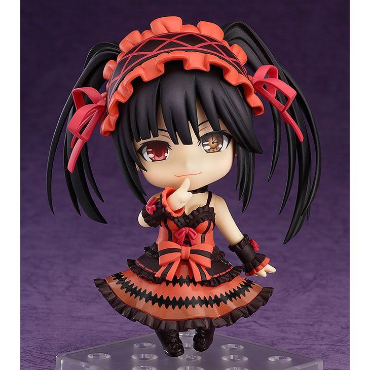 12cm FuLL BoX [ Vũ Trí Ba ] Mô Hình Nendoroid - Date A Live II - Kurumi Tokisaki School