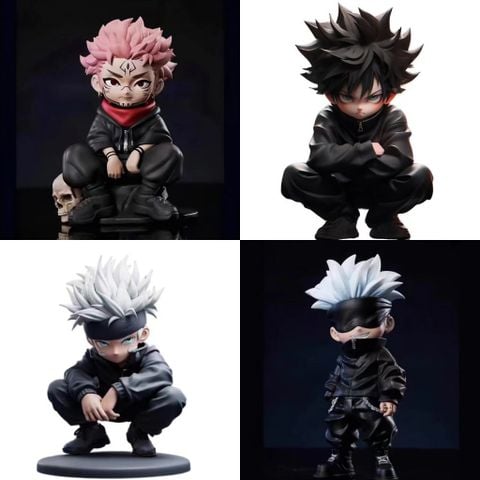 megumi [ Vũ Trí Ba ] Mô Hình Jujutsu Kaisen - Chú Thuật Hồi Chiến Satoru Gojo Ryomen Sukuna 14cm
