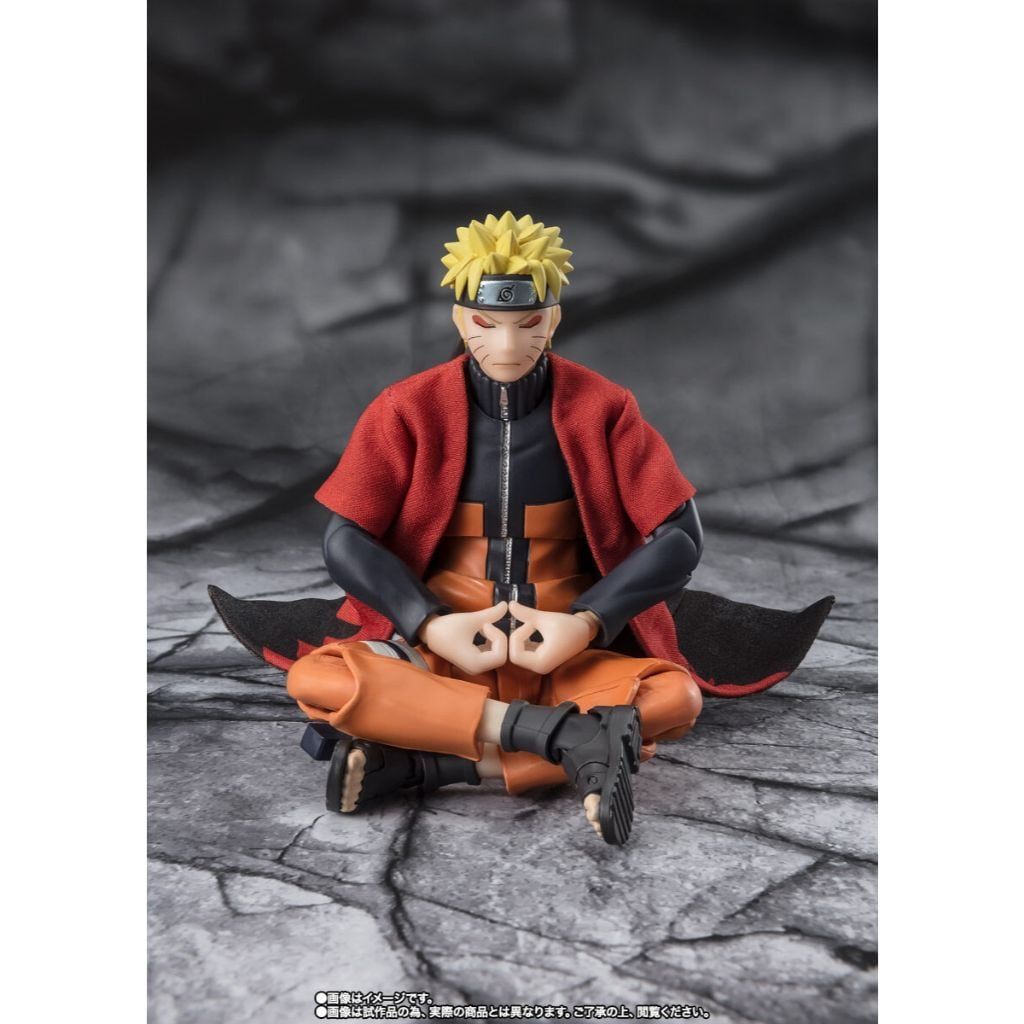16cm FuLL BoX [ Hỏa tốc HCM ] Mô hình S.H.Figuarts SHF khớp Shippuuden Uzumaki Naruto Sage Mode