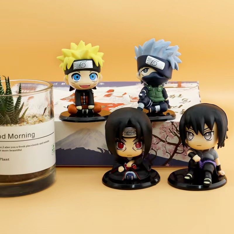 [ hỏa tốc hcm ][ Vũ Trí Ba ] Mô hình lookup 8cm chibi Naruto Kakashi sasuke itachi uchiha