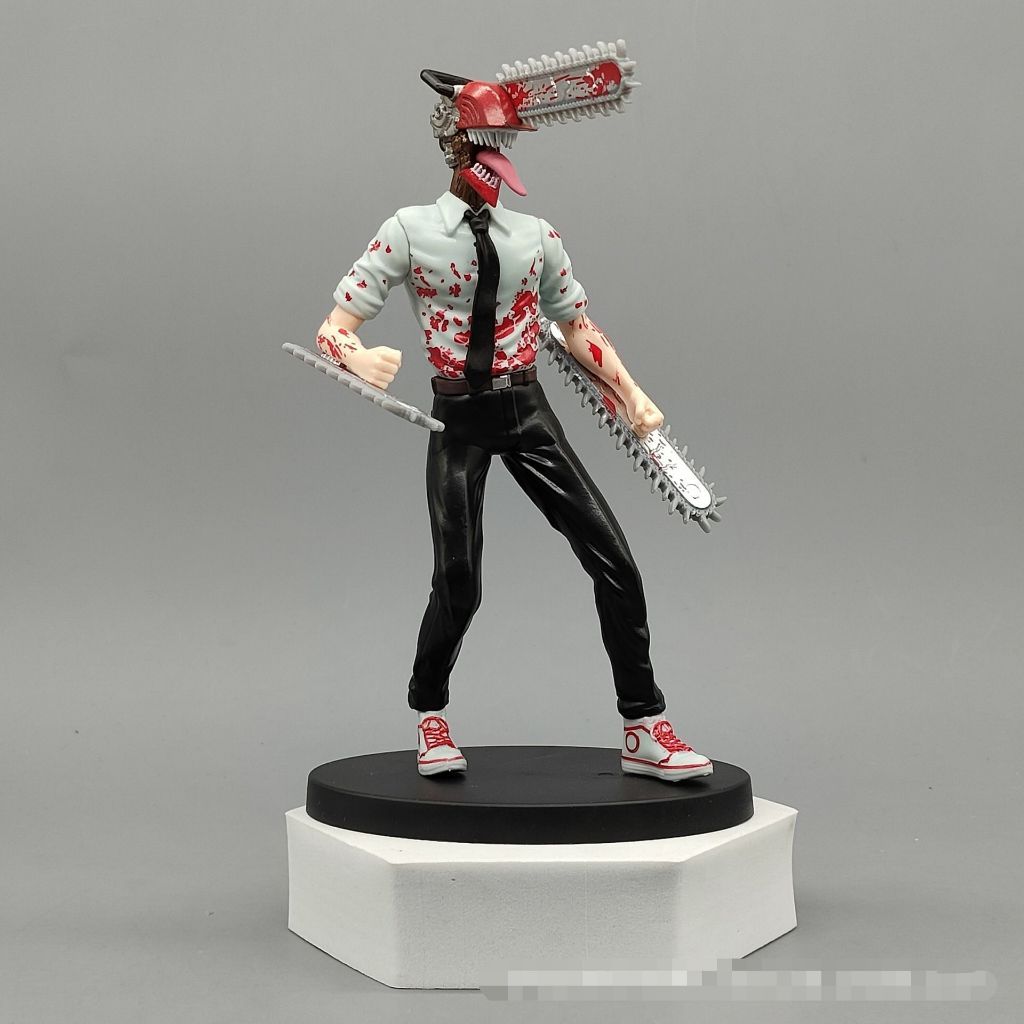 [ Vũ Trí Ba ] Mô hình 18cm FULL BOX Denji hóa quỷ pochita - Chainsaw man