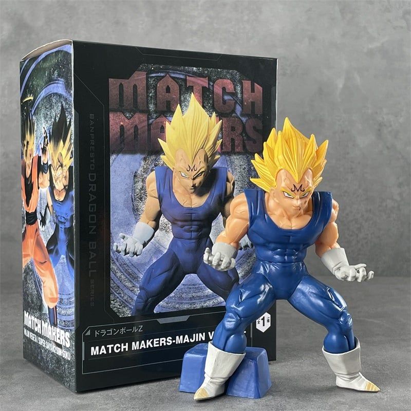 có video 18cm FuLL BoX [ hỏa tốc hcm ][ Vũ Trí Ba ] Mô hình Goku Vegeta Super Saiyan 2 - Dragon Ball