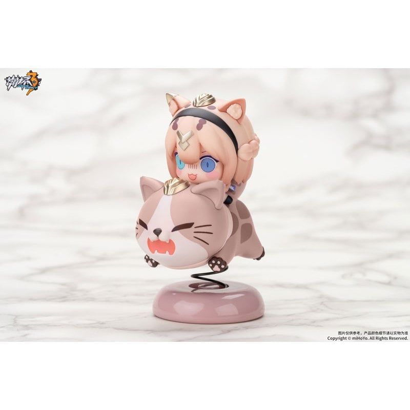 14cm BOX [ Hỏa tốc HCM ][ Vũ Trí Ba ] Mô hình nhân vật - Happy Shake Honkai Impact 3rd - Pardofelis