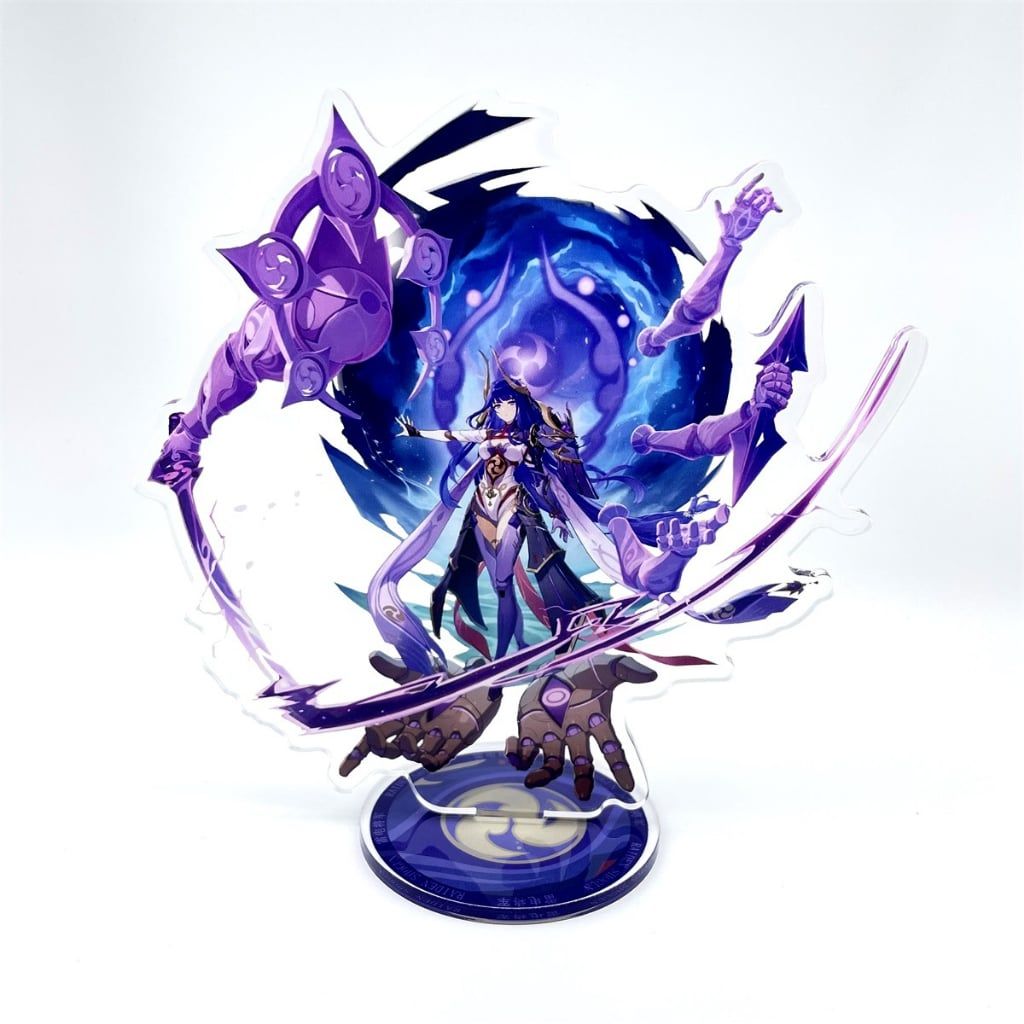 mua 5 tặng 1 >50 mẫu Mô hình Standee nhân vật GENSHIN IMPACT game anime chibi mica acrylic trưng bày