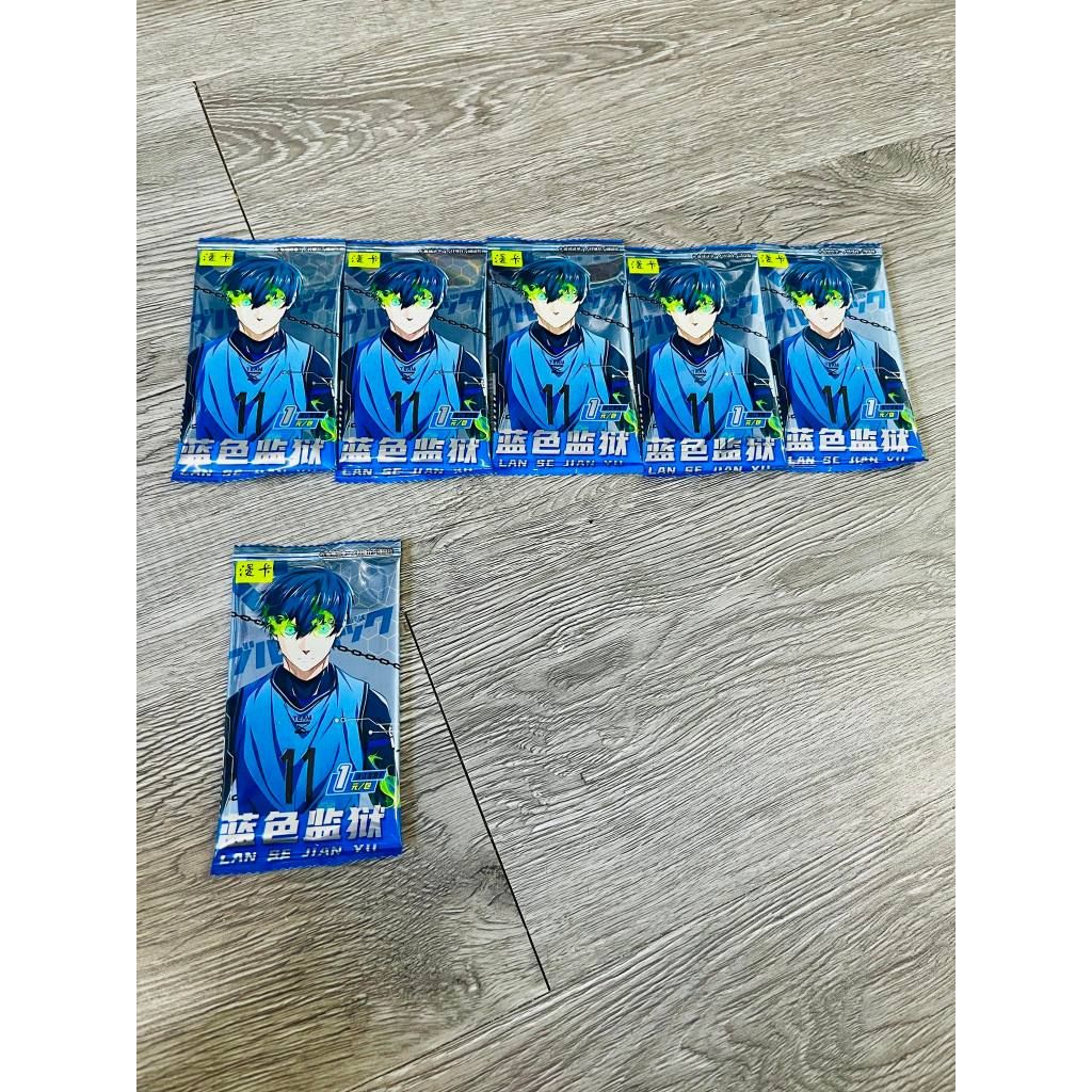 [ hỏa tốc hcm ][ Vũ Trí Ba ] [Mua 5 tặng 1] Set 5 ảnh thẻ nhân phẩm Anime Blue Lock ngẫu nhiên