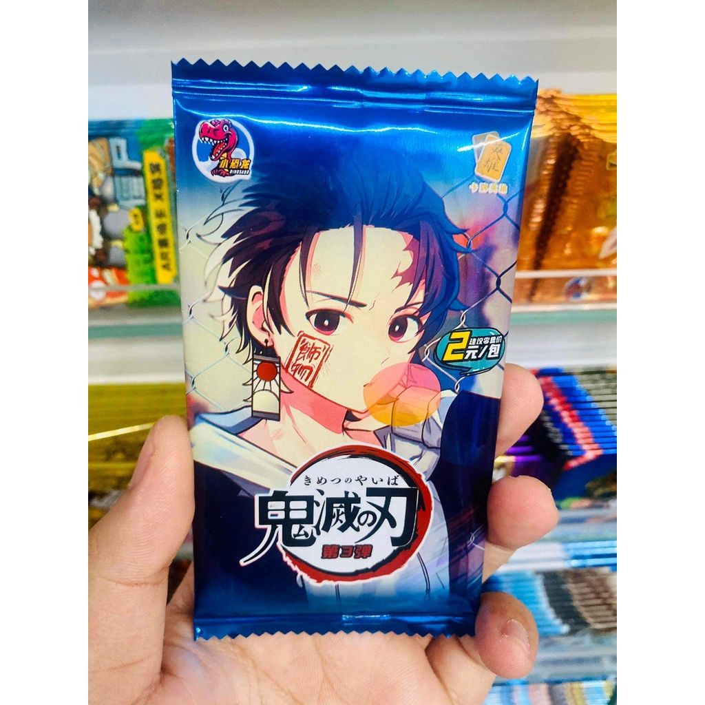 [ hỏa tốc hcm ][ Vũ Trí Ba ] [Mua 5 tặng 1] Tổng hợp ảnh thẻ nhân phẩm Anime Kimetsu no Yaiba Thanh Gươm Diệt Quỷ