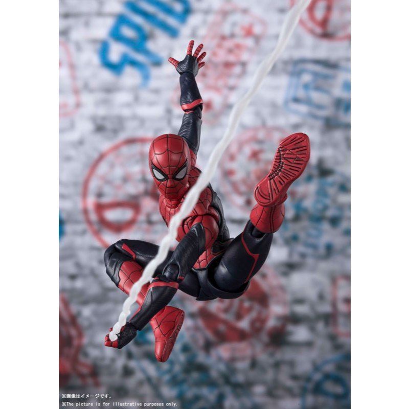 16cm [ Hỏa tốc ] Mô hình S.H.Figuarts Spider-Man Upgrade Suit Far From Home