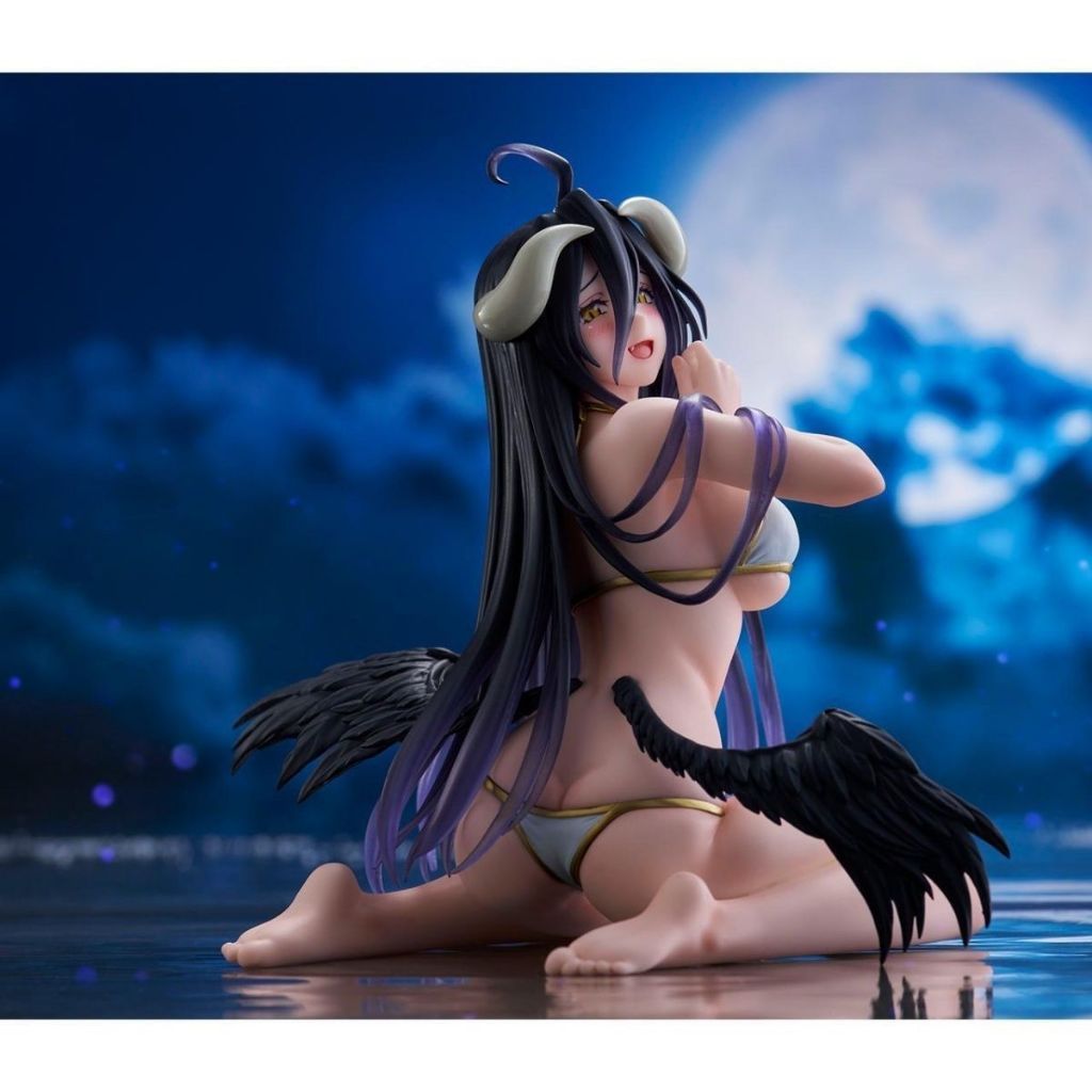 15cm [ hỏa tốc hcm ][ Vũ Trí Ba ] Mô hình Mô hình nữ gợi cảm 18+ Overlord Albedo Desktop Cute Swimsuit Ver.