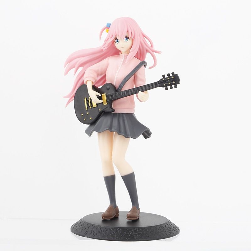 có video 17cm [ Hỏa tốc HCM ][ Vũ Trí Ba ] Mô hình nhân vật BOCCHI THE ROCK! Hitori Gotoh cầm đàn