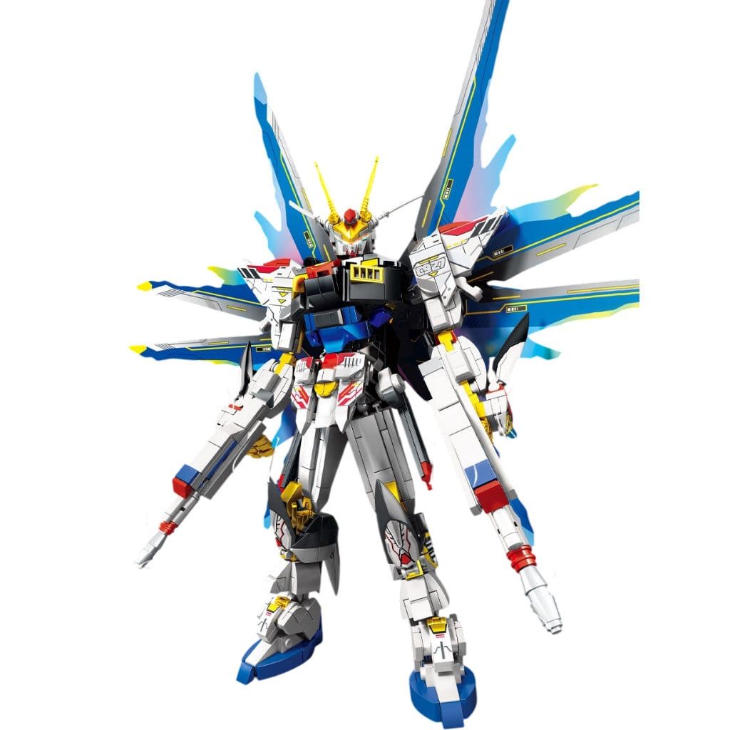 >15 mẫu [ hỏa tốc hcm Vũ Trí Ba ] Đồ chơi lắp ráp Robot Mech Warrior hơn 739 chi tiết Bằng nhựa ABS