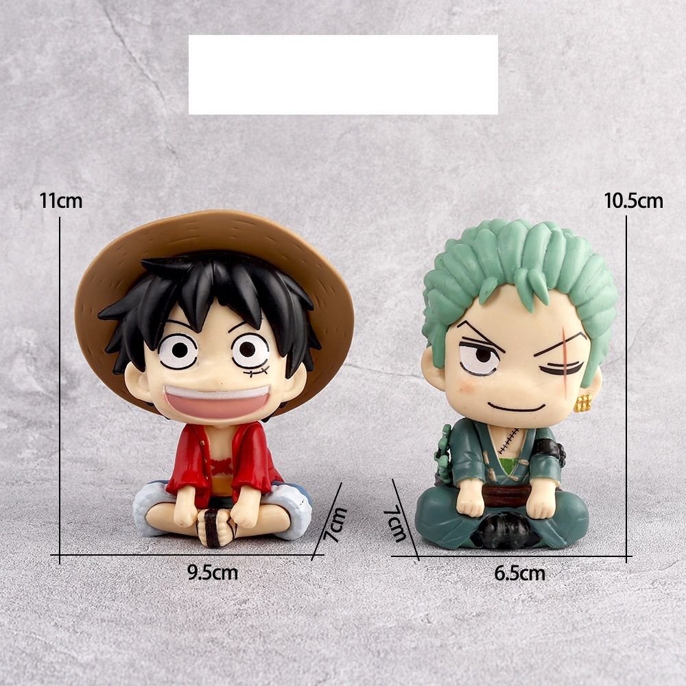 [ Hỏa tốc HCM ] Mô hình LOOKUP One Piece nhân vật Luffy Zoro sanji nami 12cm ONEPIECE