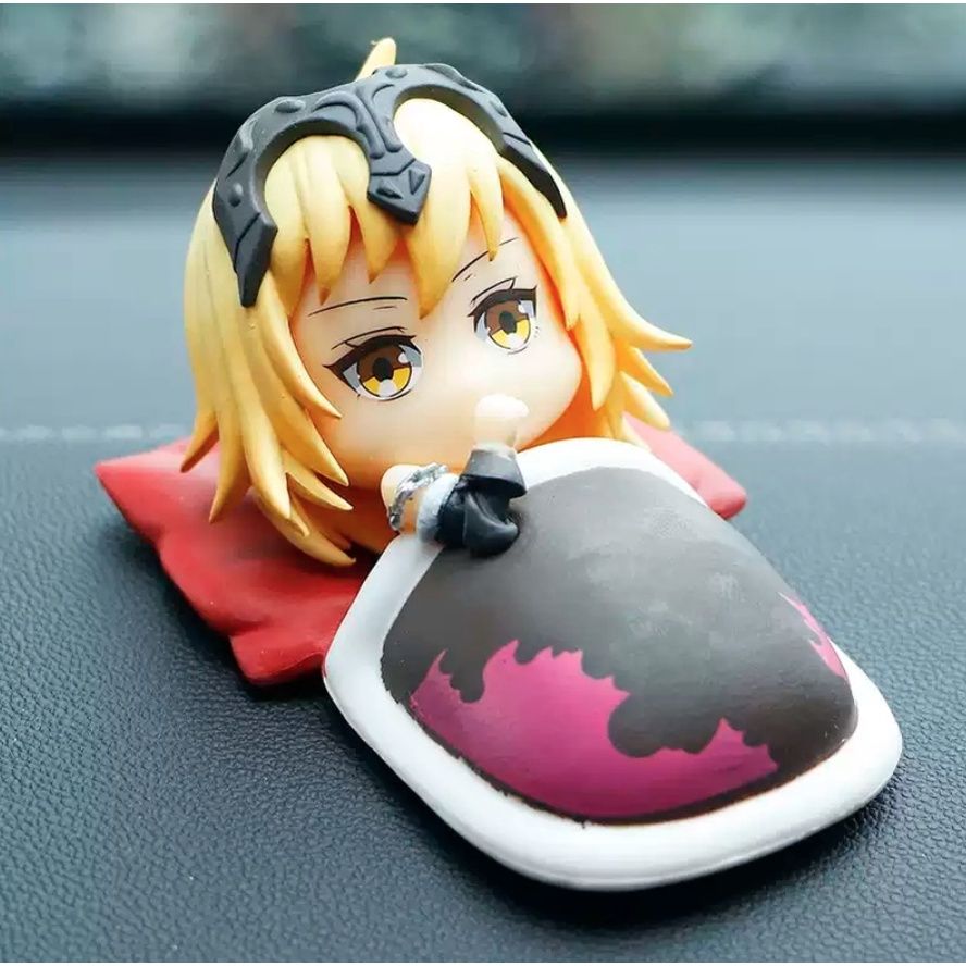 [ Vũ Trí Ba ] Mô hình nhân vật Anime Nezuko, Sora, Rem, Saber, Kurumi Tư Thế Nằm Ngủ