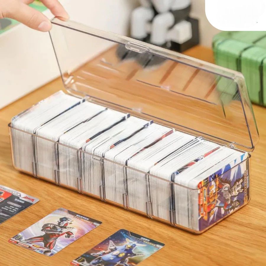 [ Hỏa tốc HCM ] [ Phụ kiện ] Hộp Nhựa Lưu Trữ Thẻ Bài Card Visit mica Đựng Thẻ Bài, Đồ Dùng Có Ngăn