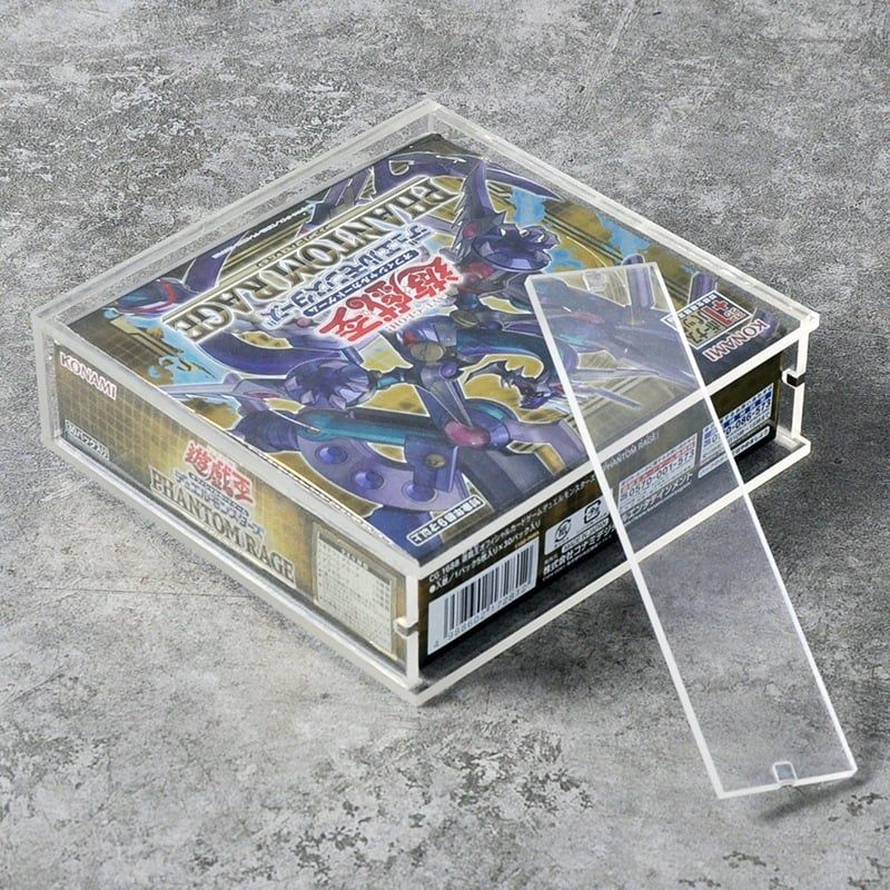 [ Hỏa tốc HCM ] Hộp Mica bảo vệ booster box cho pokemon và yugioh