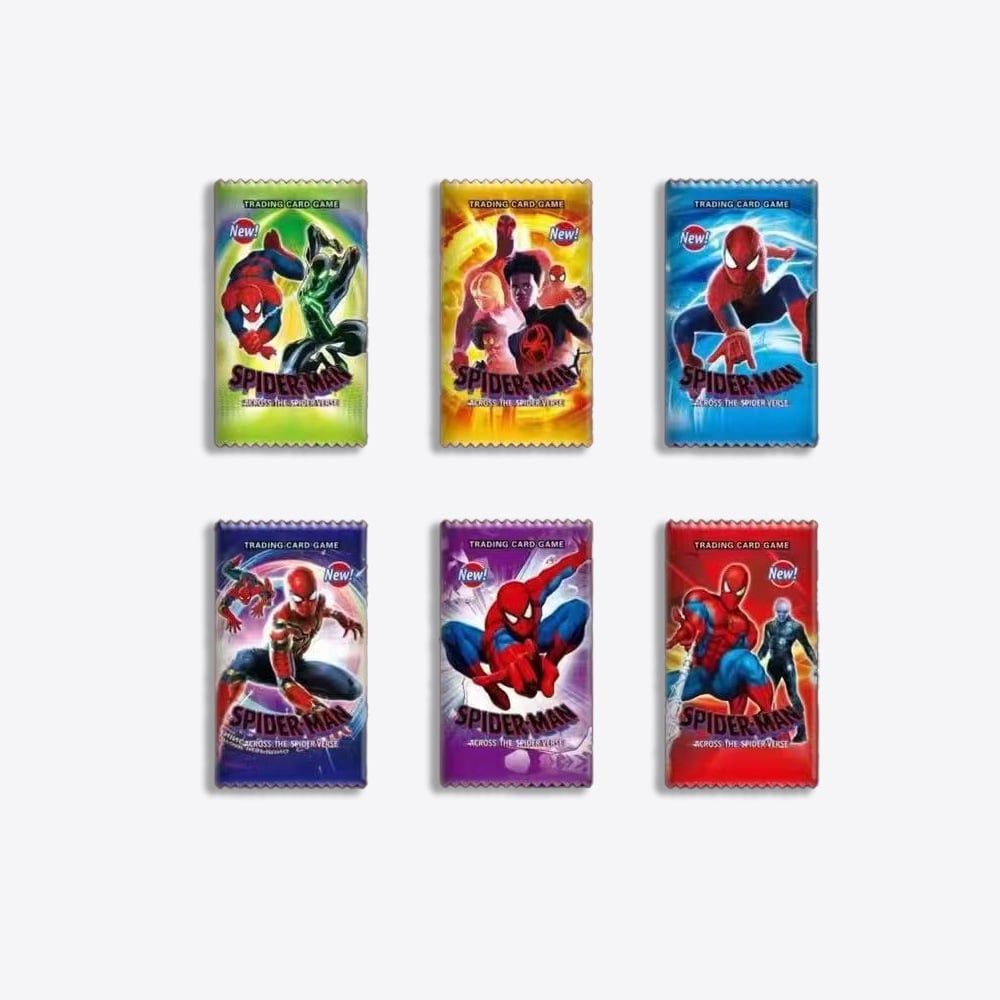 [ Hỏa tốc HCM ] Hộp 36 gói thẻ bài [ Vũ Trí Ba ] nhân phẩm SpiderMan spider man - Người nhện