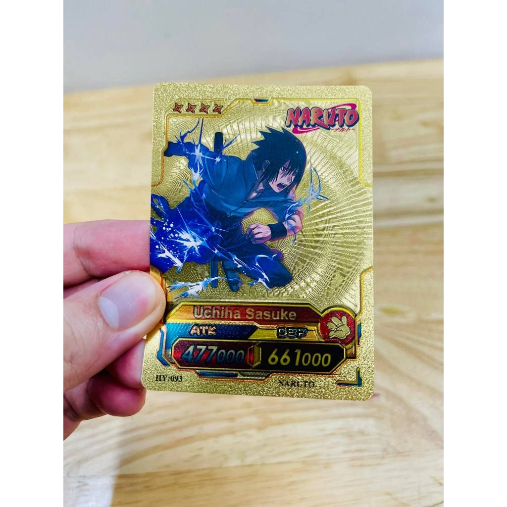 CÓ VIDEO [ Vũ Trí Ba ] [ hỏa tốc hcm ] Hộp 55 Lá Thẻ Bài Naruto Mạ Vàng Bảy Sắc Đồ Chơi Trẻ Em