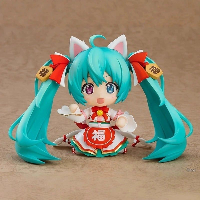12cm FULLBOX [ hỏa tốc hcm ] Mô Hình Nendoroid Hatsune Miku: Maneki Miku Ver.