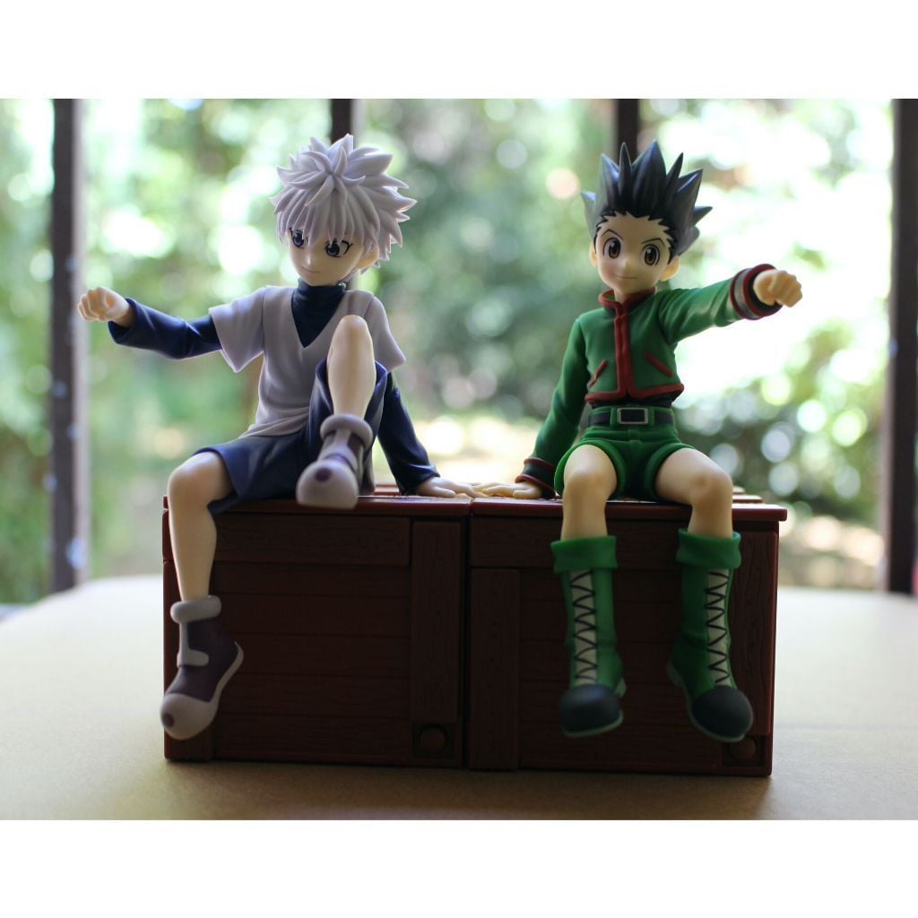 15cm [ hỏa tốc hcm ] Mô Hình nhân vật Hunter x Hunter - Gon Freecss & Killua Zoldyck