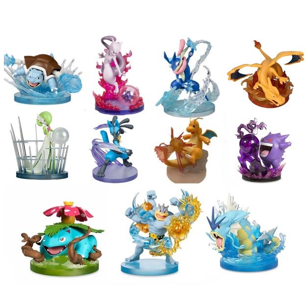 [ hỏa tốc hcm ] Tổng hợp mô hình Pokemon 18cm new two charizard pikachu gengar cực đẹp siêu sắc nét