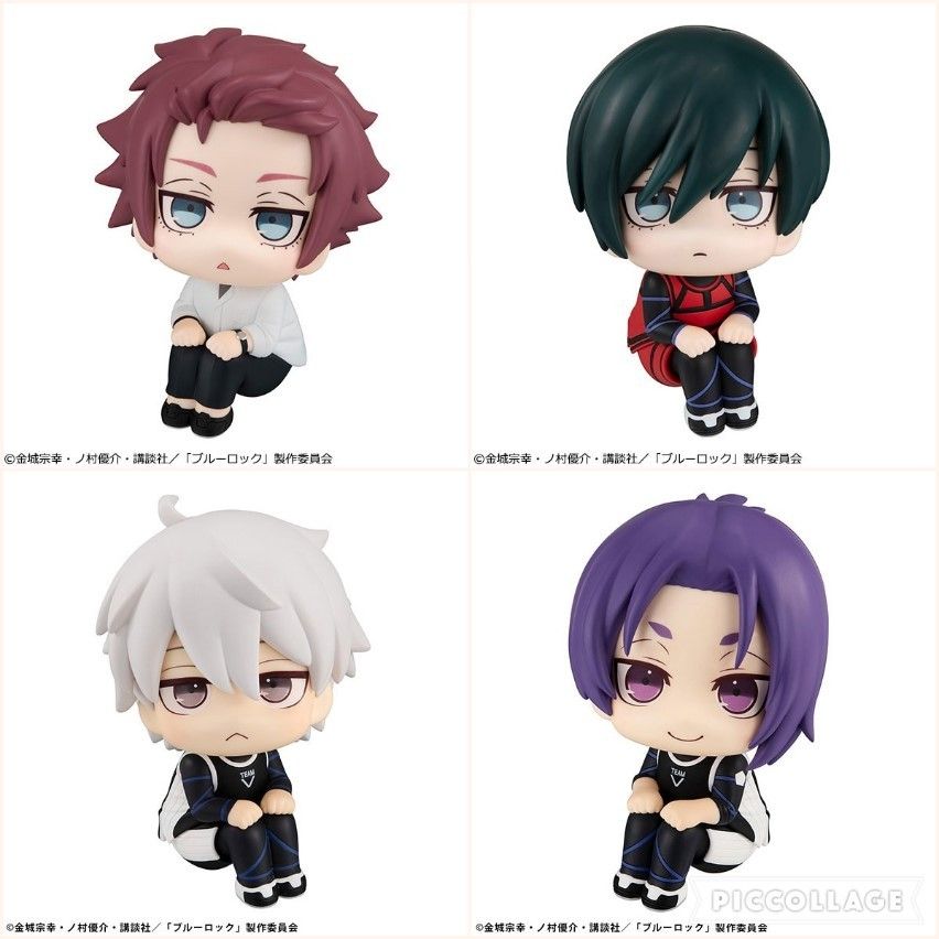 Mẫu mới 2025 [ hỏa tốc hcm ] Mô hình lookup Blue Lock sae itoshi reo leo nagi rin 12cm bluelock