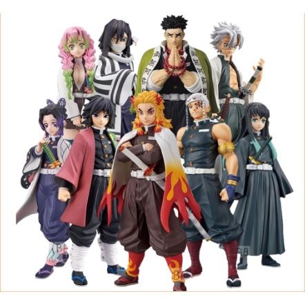 [ hỏa tốc hcm ][ Vũ Trí Ba ] Mô hình Tanjirou Nezuko Zenitsu inosuke Shinobu Kimetsu no Yaiba