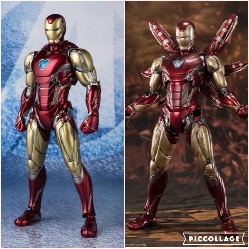 16cm Full Box hỏa tốc SHF Mô hình khớp S.H.Figuarts ironman Iron Man Mark 85 Avengers Endgame