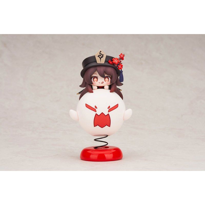 14cm Full Box [ hỏa tốc hcm ] Mô hình Genshin Impact - Hu Tao hutao Chibi Chara Yurayura Stand