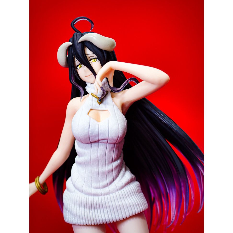 18 cm FuLL BoX [ Vũ Trí Ba ] Mô hình albedo - overlord Lạc Vào Thế Giới Game anime waifu