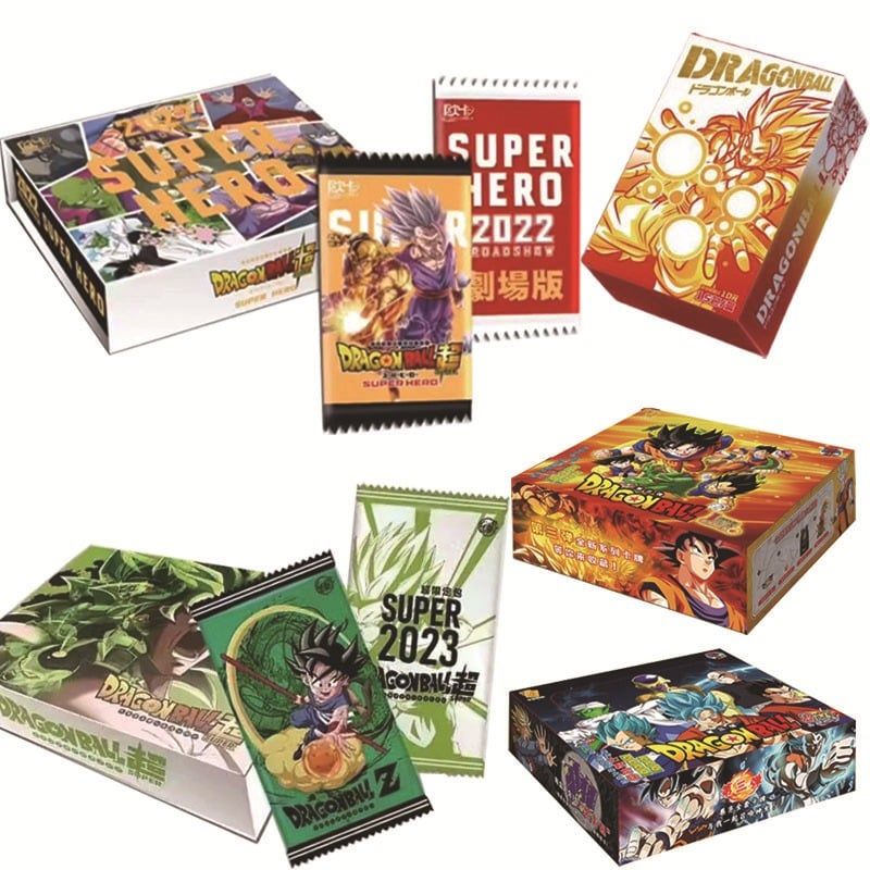 Bản Mới Nhất 2024 [ hỏa tốc hcm ][ Vũ Trí Ba ] [Full Box] Hộp Thẻ Nhân Phẩm dragon ball 7 viên ngọc rồng